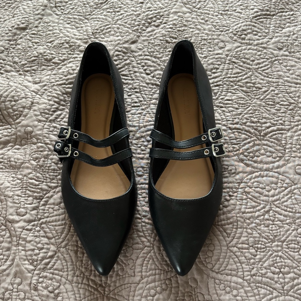 Old Navy Double Buckle Mary Jane Flats - NWOT!